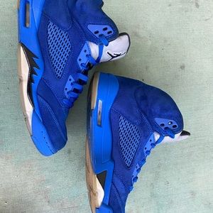 Jordan 5 “blue suade” size 10